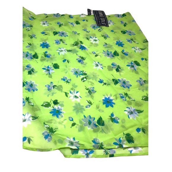 ANN COLE BEACH COVER UP SHEER MINI SARONG SKIRT DRESS WRAP BIKINI LADIES NWT - Picture 2 of 3